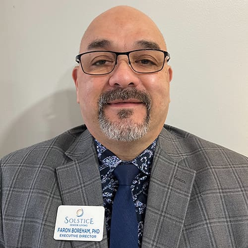 Faron Boreham, Executive Director, Solstice at Groton